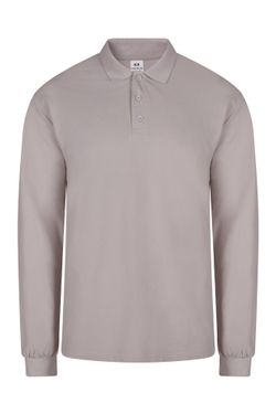 Polo unisex manga larga