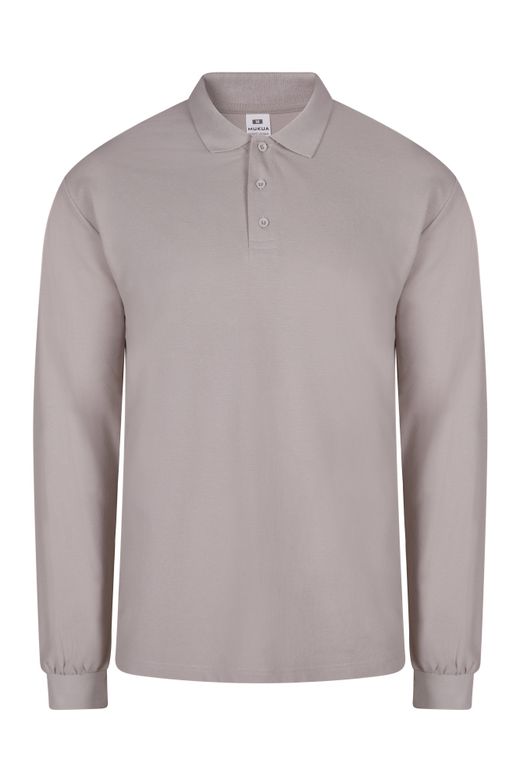 Polo unisex manga larga