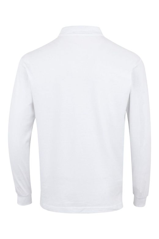 Polo unisex manga larga