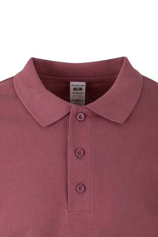 Polo unisex manga larga