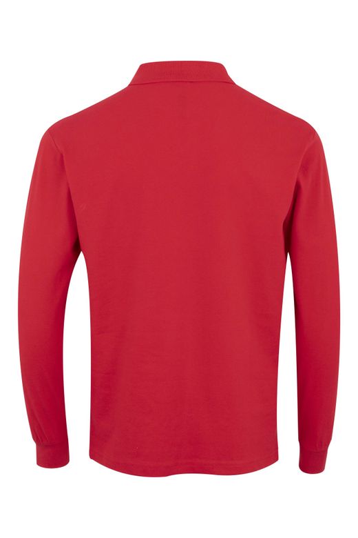 Polo unisex manga larga