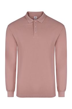 Polo unisex manga larga