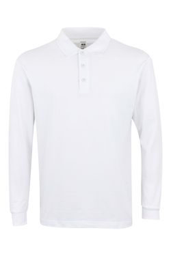 Polo unisex manga larga