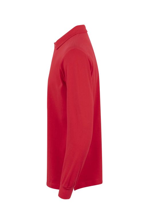 Polo unisex manga larga