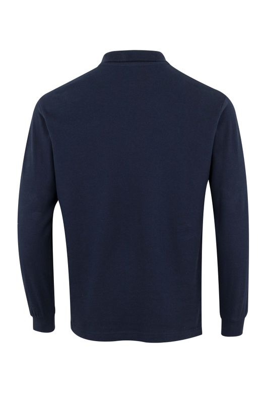 Polo unisex manga larga