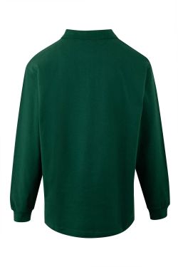 Polo unisex manga larga