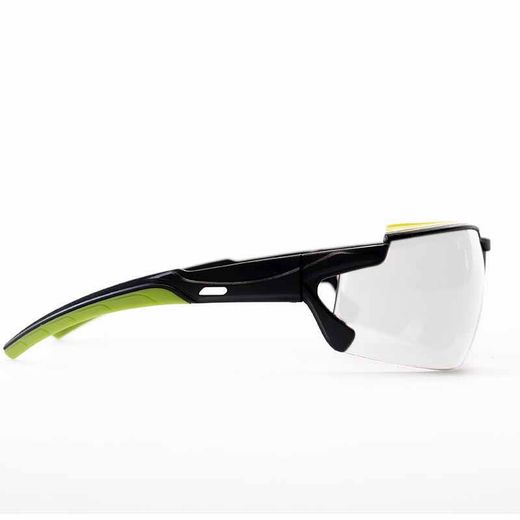 POMPEIA, Gafas Sport black-green Clear lenses