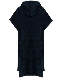 Unisex-Frottee-Poncho mit Kapuze