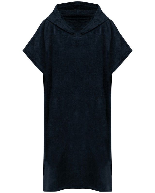 Poncho de rizo con capucha - Unisex