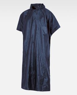 Regenmantelponcho mit Kapuze Navy