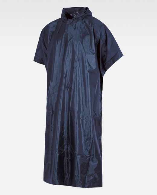 Regenmantelponcho mit Kapuze Navy