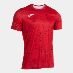 Pro Team Short Sleeve T-Shirt Red Black