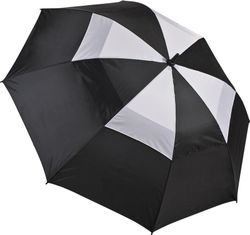 Professioneller Golfschirm Schwarz / Weiß