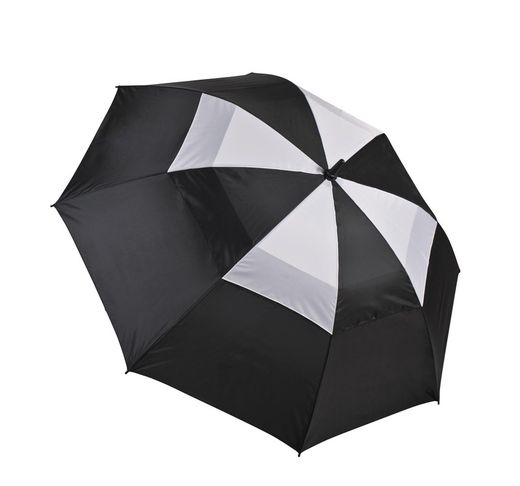 Professioneller Golfschirm Schwarz / Weiß