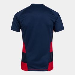Prorugby Ii Short Sleeve T-Shirt Navy Red