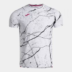 R-Night Short Sleeve T-Shirt White Black