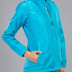 Veste de pluie Galia Turquoise Femme