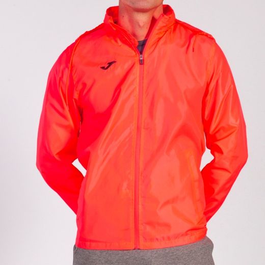 Rainjacket Iris Dark Orange Fluor