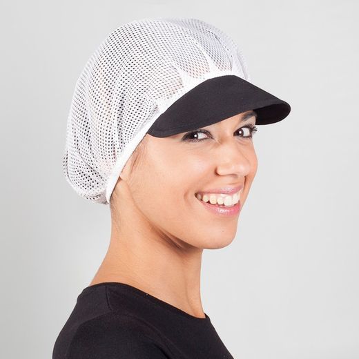 GORRA UNISEX REJILLA VISERA COLOR (PAQ. 10 UNID)