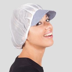 GORRA UNISEX REJILLA VISERA COLOR (PAQ. 10 UNID)