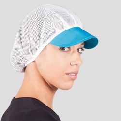 GORRA UNISEX REJILLA VISERA COLOR (PAQ. 10 UNID)