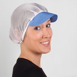 GORRA UNISEX REJILLA VISERA COLOR (PAQ. 10 UNID)