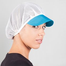 GORRA UNISEX REJILLA VISERA COLOR (PAQ. 10 UNID)