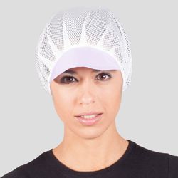 GORRA UNISEX REJILLA VISERA COLOR (PAQ. 10 UNID)