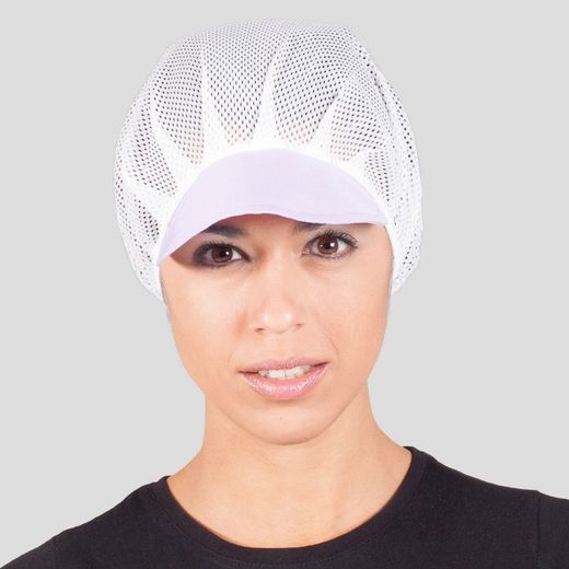 GORRA UNISEX REJILLA VISERA COLOR (PAQ. 10 UNID)