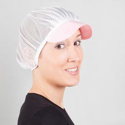 GORRA UNISEX REJILLA VISERA COLOR (PAQ. 10 UNID)