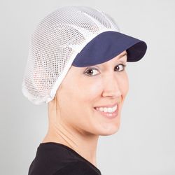 GORRA UNISEX REJILLA VISERA COLOR (PAQ. 10 UNID)