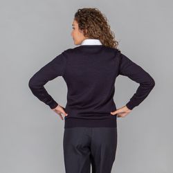 Rebeca Mujer Punto Fino Con Cremallera