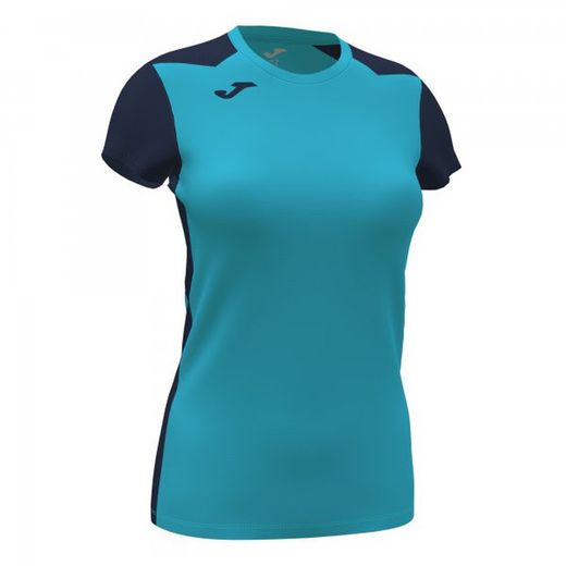 T-shirt a maniche corte Record Ii Fluor Turchese-Navy