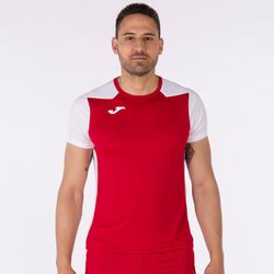 Record Ii Short Sleeve T-Shirt Red White