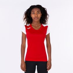 Record Ii Short Sleeve T-Shirt Red White