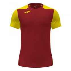 Record Ii Short Sleeve T-Shirt Red Yellow