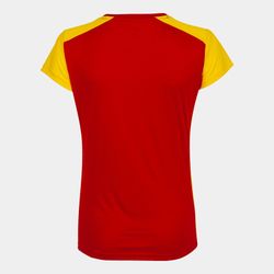 Record Ii Short Sleeve T-Shirt Red Yellow