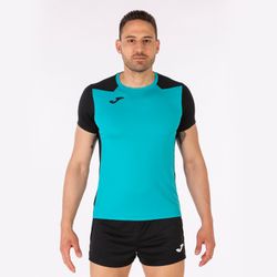 Record Ii Short Sleeve T-Shirt Turquoise Blac