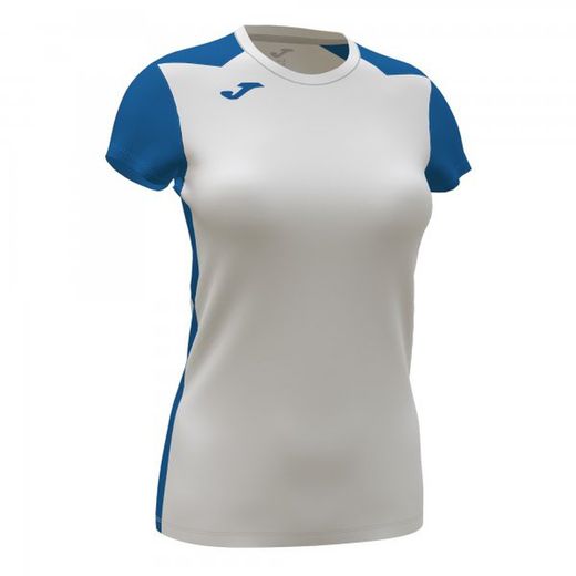 Record Ii Short Sleeve T-Shirt White Royal