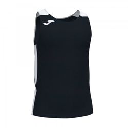 Record Ii Tank Top Black White