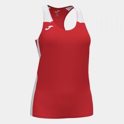 Record Ii Tank Top Red White