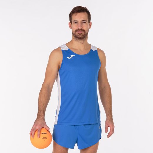 Record Ii Tank Top Royal White