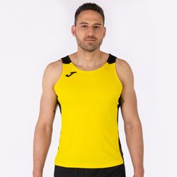 Record Ii Tank Top Yellow Black