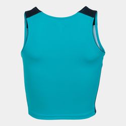 Record Ii Top Fluor Turchese-Navy