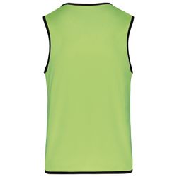 Reversible Rugby Lätzchen Lime / Spicy Orange