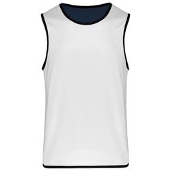 Reversible Rugby Lätzchen Lime / Spicy Orange