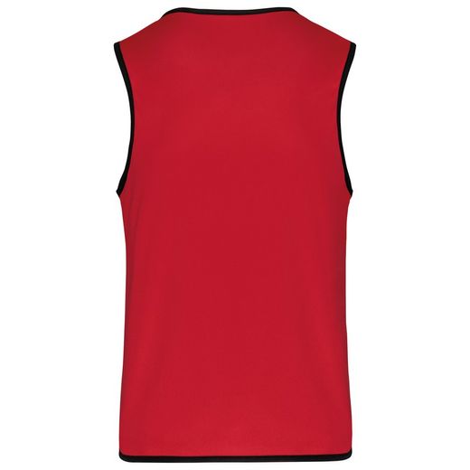 Reversible Rugby Lätzchen Lime / Spicy Orange