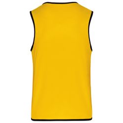 Reversible Rugby Lätzchen Lime / Spicy Orange