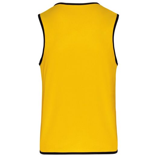 Reversible Rugby Lätzchen Lime / Spicy Orange