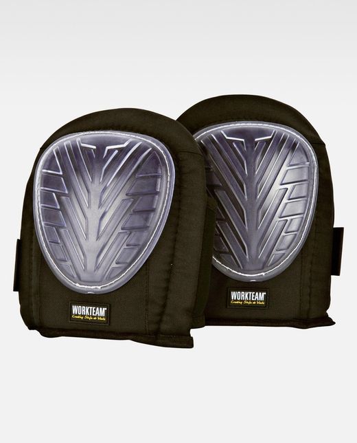 Rodilleras de gel con forro de neopreno Negro